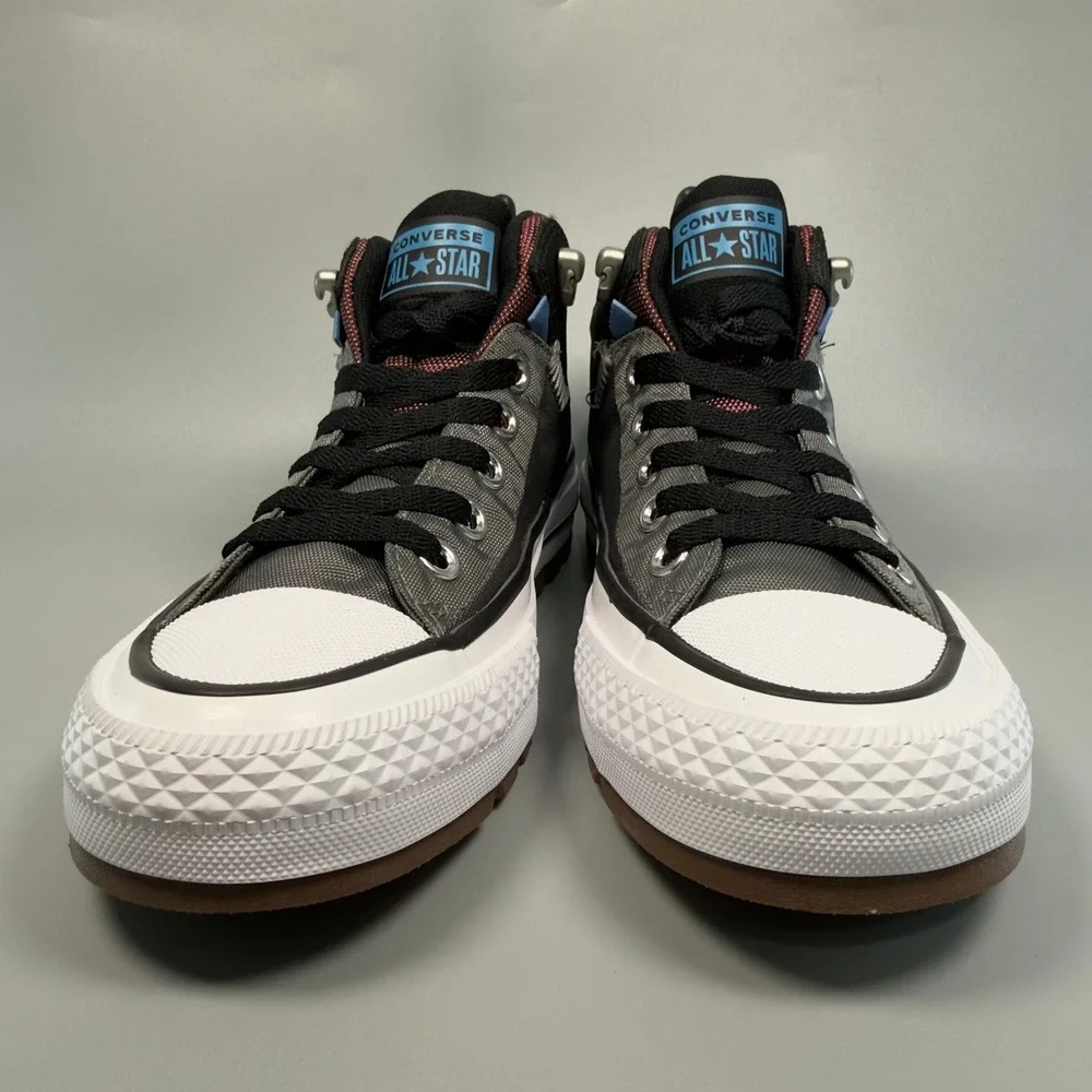 Converse Chuck Taylor All Star Street Women 7.5 7 1/2 Sneaker Boot Mid Lace Shoe - Picture 2 of 16
